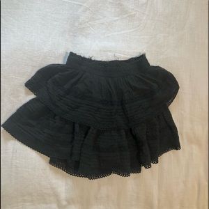 AERIE RUFFLED TIERED SKIRT